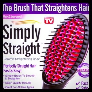 NIB Simply Straight hair styler